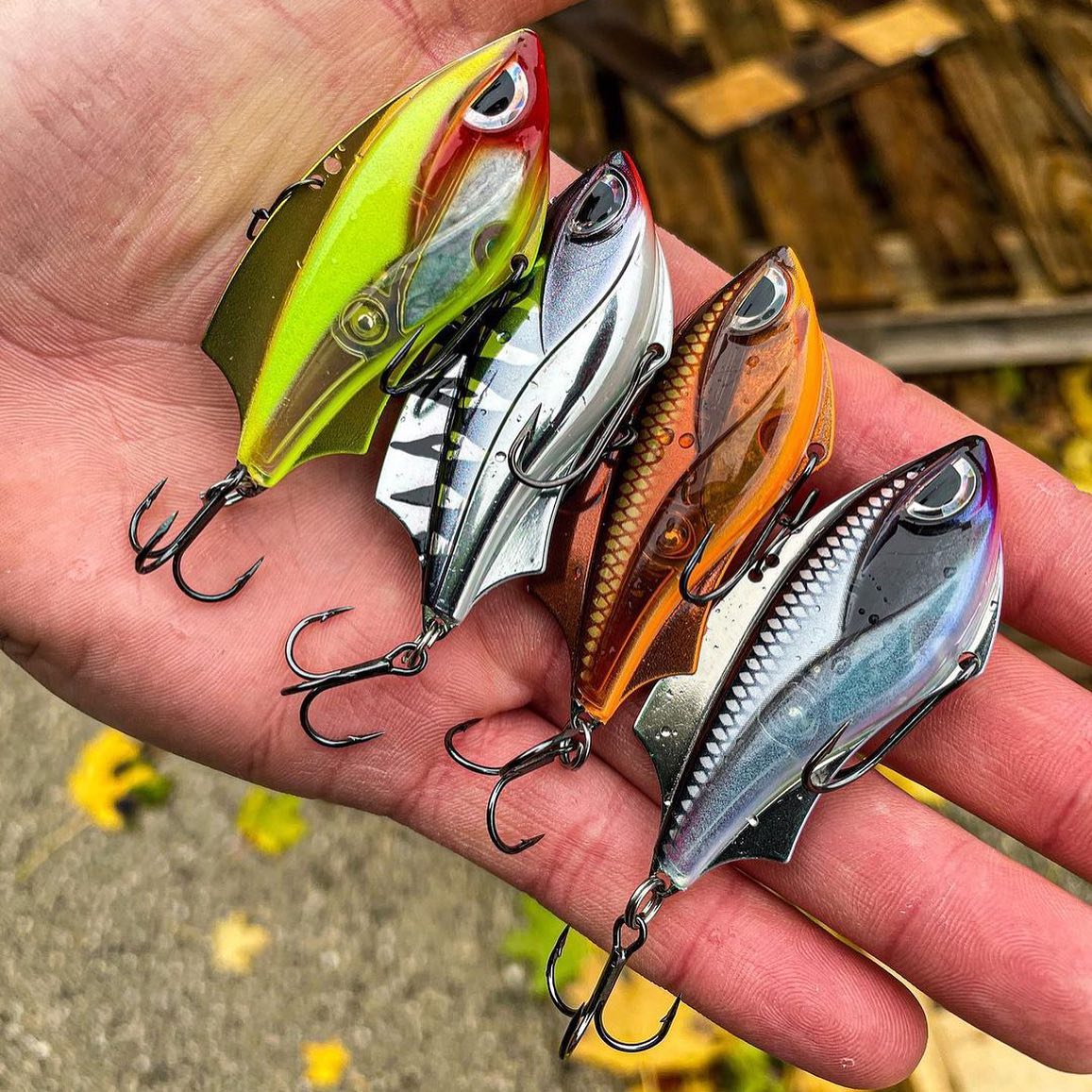 set of lures